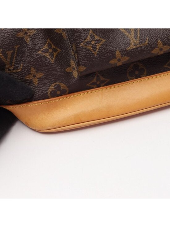 Louis Vuitton Backpack Montsouris GM Monogram Canvas Leather main image 14